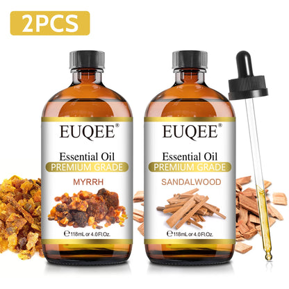 EUQEE Premium Essential Oil 118ml – Orange, Lavender &amp; Cinnamon