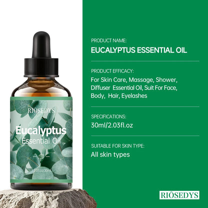 Eucalyptus Essential Oil – Hair Care &amp; Body Massage