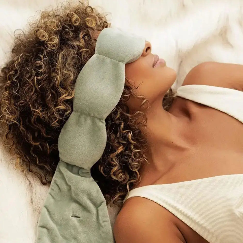 Gravity Sleep Mask with Light Blocking – Deep Sleep &amp; Relaxation Aid