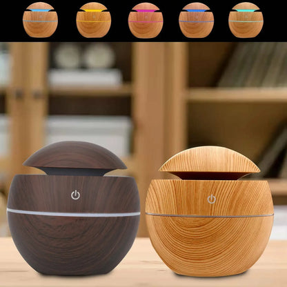 Humidificateur Diffuseur Champignon USB - Silencieux Bois